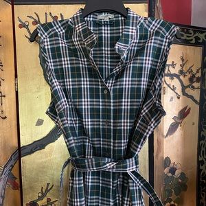 Burberry Sleeveless Plaid Dress (size L)